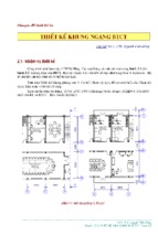 CHUYÊN ĐỀ THIẾT KẾ KHUNG NGANG BÊ TÔNG CỐT THÉP