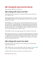 Hội chứng tĩnh mạch chủ bị chèn ép