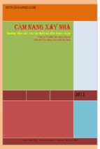 SỔ TAY HƯỚNG DẪN XÂY NHÀ