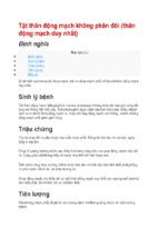 Tật thân động mạch không phân đôi