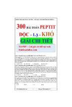 200 câu peptit khó hay không tùy người