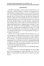 Luận văn xây dựng hệ thống thông tin quản lý các văn bản đến và đi