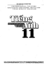 Sách giáo viên tiếng anh thí điểm lớp 11 tập 1