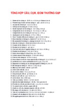 Tổng hợp 521 câu, cụm động từ hay gặp trong đề thi thpt quốc gia