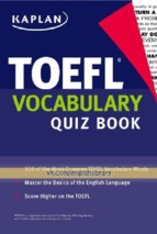 Toefl vocabulary quiz book