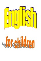 English for children  the alphabet