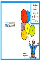 Ebook phonetic story book 8 the numbers and colors book