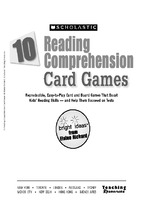 Ebook 10 reading comprehension card games