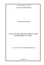 Sổ tay ứng dụng thương mại điện tử trong doanh nghiệp vừa và nhỏ