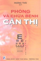 Phòng Và Chữa Bệnh Cận Thị  