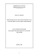 Mối tương quan giữa việc sử dụng rượu bia và các vấn đề sức khỏe tâm thần trong nhóm sinh viên