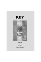 Practice tests for the revised cpe 3 key