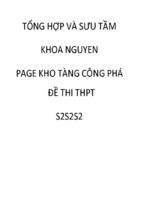 Tong hop & sưu tầm đề thi thử môn văn THPT 2016 2017