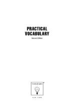 Practical vocabulary