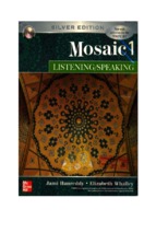 Ebook mosaic 1 listening   speaking
