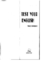 Test your english by tomasz szarfemberg