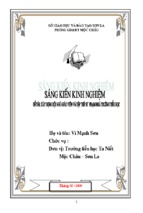 Skkn nâng cao hiệu quả công tác xây dựng đội ngũ giáo viên và tập thể sư phạm trường tiểu học ta niết