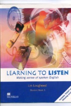 Ebook learning to listen making sense of spoken english student book 1   lin lougheed