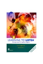 Ebook learning to listen making sense of spoken english student's book 2   lin lougheed