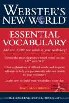 Websters new world essential vocabulary (sat+gre words)