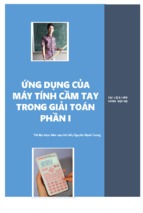 ứng dụng của máy tính cầm tay (từ cơ bản đến nâng cao) trong giải toán _ thầy nguyễn mạnh cường