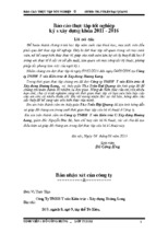 Báo cáo thực tập tốt nghiệp kỹ sư xây dựng khóa 2011 - 2016