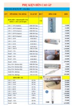 Catalogue Phụ Kiện Đèn cao áp