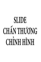 Slide chấn thương chỉnh hình