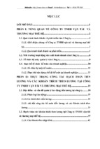 Công tác hạch toán tiền lương và các khoản trích theo lương tại công ty tnhh vận tải và thương mại thế hệ