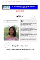 Bài tập tiếng anh lớp 12 (tài liệu ôn thi thpt quốc gia môn tiếng anh)