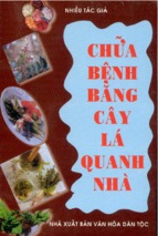 Chữa Bệnh Bằng Cây Lá Quanh Nhà  