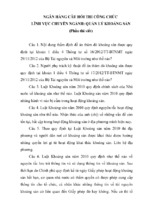 Ngân hàng câu hỏi thi công chức lĩnh vực chuyên ngành quản lý khoáng sản (phần thi viết)