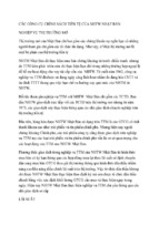 Các công cụ chính sách tiền tệ của nhtw nhật bản