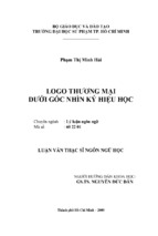 Logo thương mại dưới góc nhìn ký hiệu học