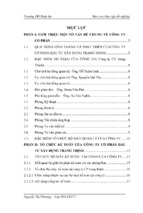 Luận văn kế toán đánh giá tình hình tổ chức kế toán của công ty cổ phần đầu tư xây dựng trang thịnh