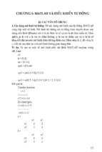 Giáo trình matlap chương 6