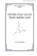 [độc] gắn hệ tọa độ oxyz để giải các bài toán hình học không gian   phương nguyễn