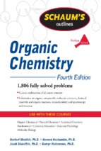 Schaums outline of organic chemistry fourth edition 1,806 fully solved problem