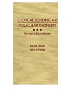 Chemical bonding and molecular geometry from lewis to electron densities by ronald j. gillespie, paul l. a. popelier