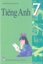 Sách giáo khoa tiếng anh 7