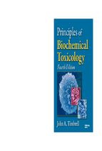 Principles of biochemical toxicology, 4th ed   john a. timbrell