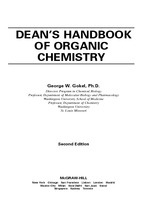 George w. gokel deans handbook of organic chemistry second edition