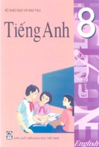 Sách giáo khoa tiếng anh 8