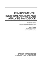 Environmental instrumentation and analysis handbook randy d. down, jay h. lehr