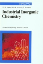 Industrial inorganic chemistry, second, completely revised edition by karl heinz büchel, hans heinrich moretto, peter woditsch