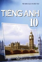 Sách giáo khoa tiếng anh 10