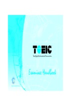 Toiec   examinee handbook