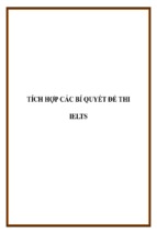 Tích hợp các bí quyết để thi ielts