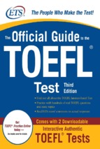 The official guide to the toefl ibt