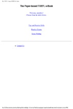 The paper based toefl